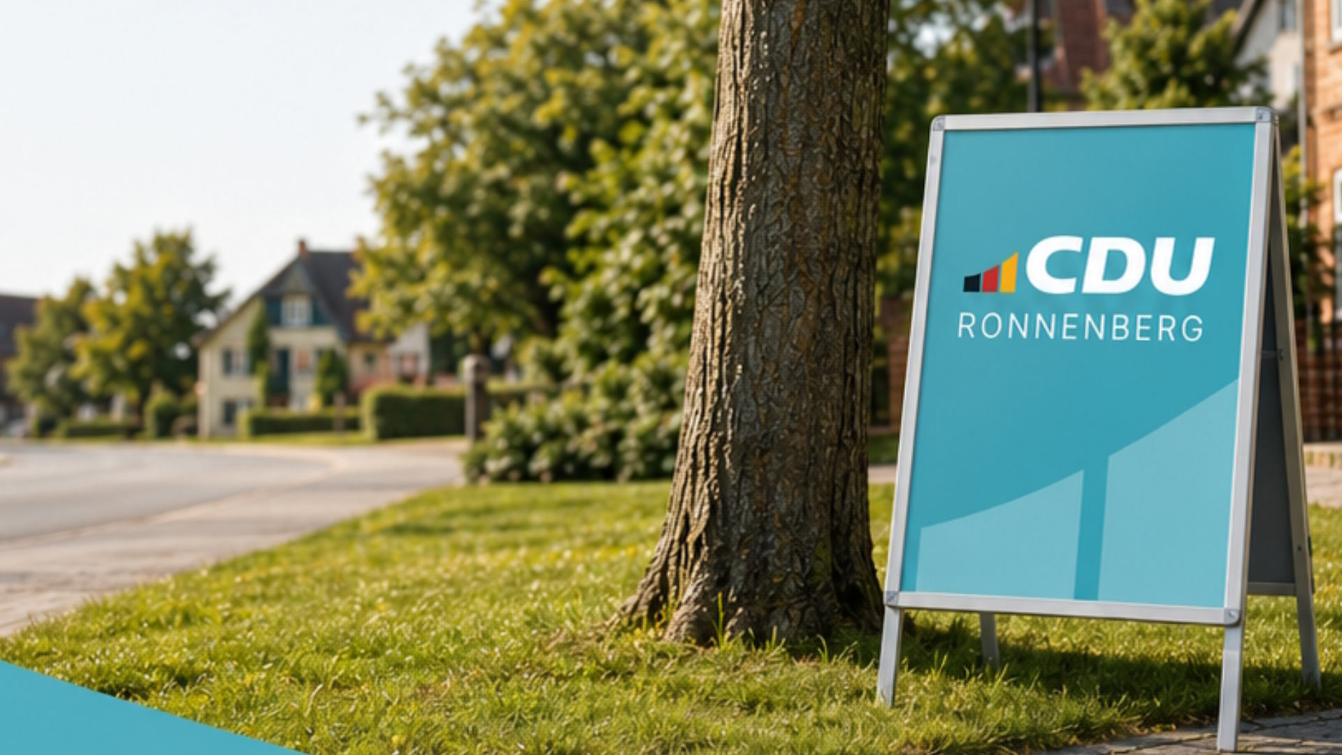 Keine Wahlplakate an B�umen � aus �berzeugung